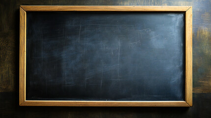 blank grungy vintage wooden blackboard or chalkboard isolated over a white background, back to school or textured backdrop, copyspace for your text .Back to school background.