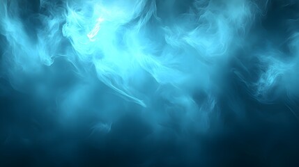 Refreshing Blue Water Ripples with Soft Light and High Resolution