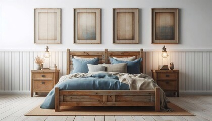 Obraz premium Modernes Schlafzimmer