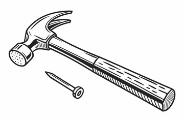 hammer and screwdriver