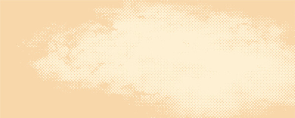 Abstract dots halftone brown color pattern gradient texture background.