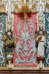 France - Albi - Sainte-Cécile Cathedral Ornate Wall