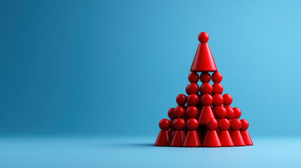 Hierarchy, This image explores how hierarchy influences decision-making within organizations, emphasizing clarity and structure in leadership dynamics.