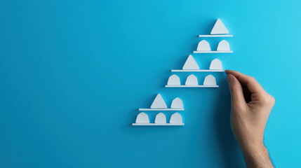 Hierarchy, This image illustrates the impact of hierarchy on team collaboration, showcasing dynamics in a high-fidelity design format.