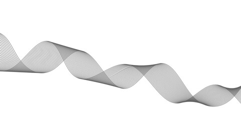 Abstract wave line for banner, wallpaper background with wave design.