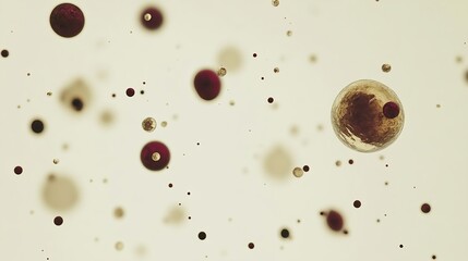 Vintage Background with Faded Brown Dots for Photorealistic Design