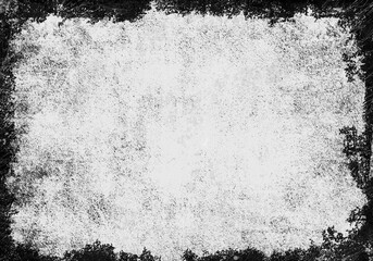 Black and white grunge. Distress overlay texture. Abstract surface dust and rough dirty wall...