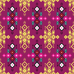 colorful abstract vector geomatical pattern design. 