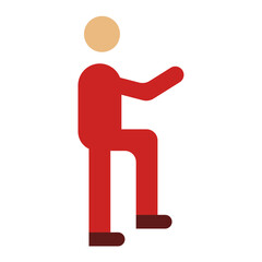 Body Language Icon Style