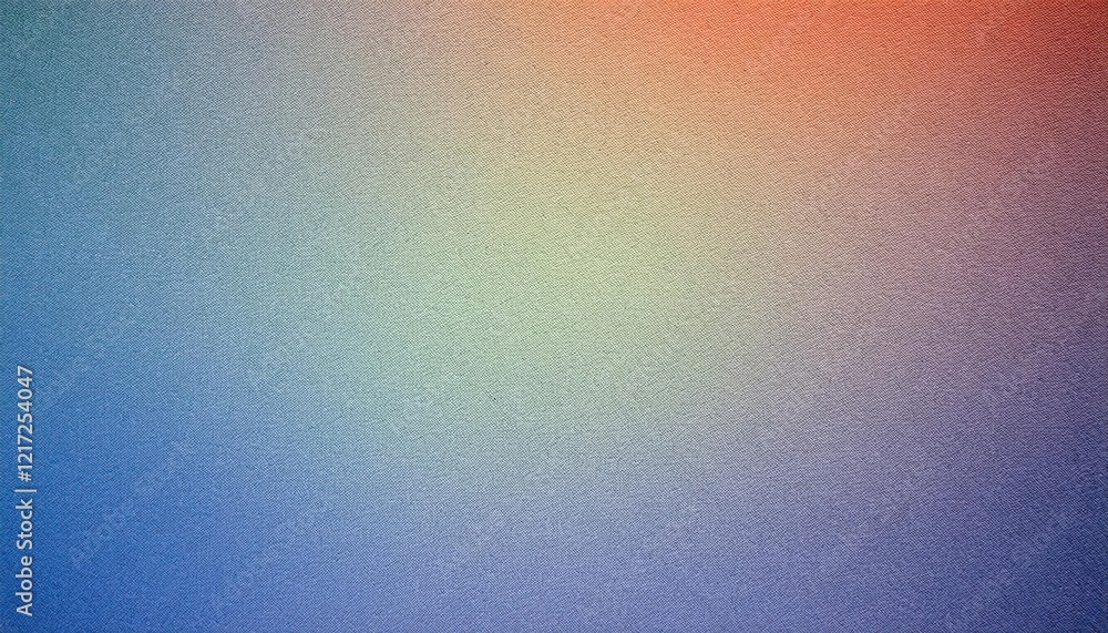 Poster minimalist gradient background in soft pastel tones of orange and blue, perfect for web design, pres