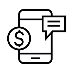 Smartphone vector icon