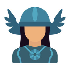 Shieldmaiden Icon Style