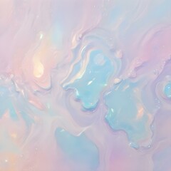Obraz premium Opal inspired texture with a soft pastel glow 
