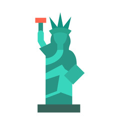 Statue of Liberty Icon Style