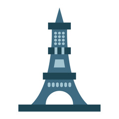 Obraz premium Eiffel Tower Icon Style