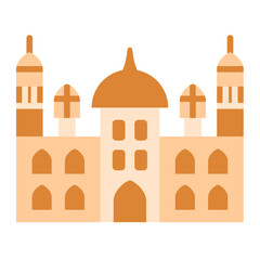 Taj Mahal Icon Style