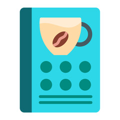 Coffee Card Icon Style