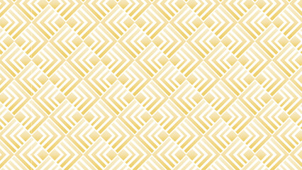  Art Deco Diamond Pattern 
Interlocking geometric shapes create a visually captivating design, rendered in a sophisticated palette of soft gold and off white.