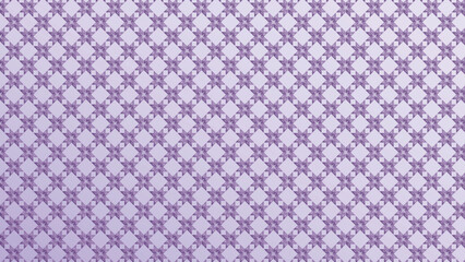 Lavender Stars
A mesmerizing geometric pattern featuring repeating star-like shapes arranged in a precise grid, reminiscent of traditional quilt designs rendered in soft lavender tones.