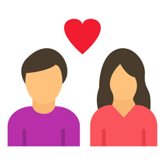 Happy Couple Icon Style