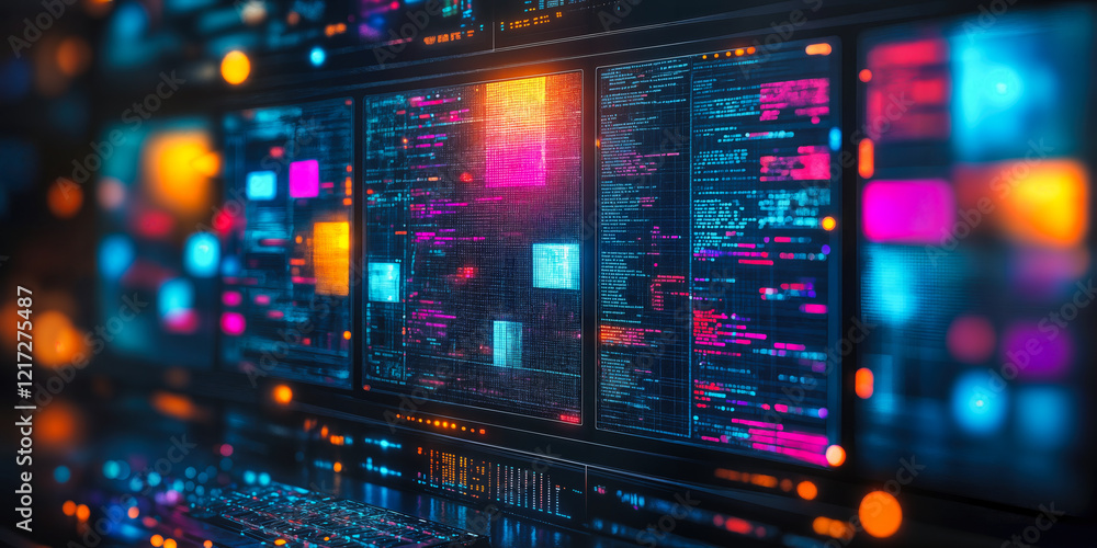 Poster seamless digital workflow optimization with efficient user experience in coding and application deve