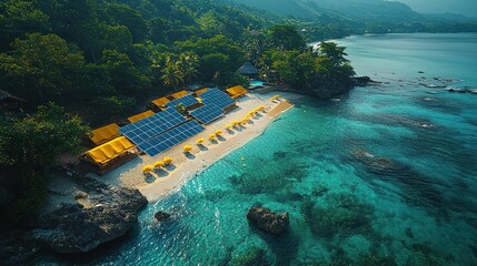 Eco-Luxury Beach Resort: Sustainable Paradise