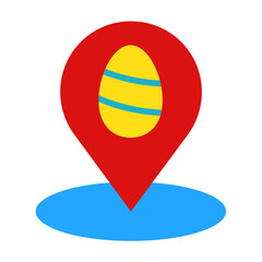 Easter Map Icon Style