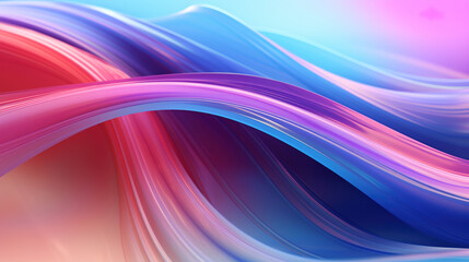Obraz premium Abstract Colorful Fluid Design