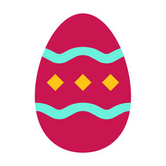 Painting Egg Icon Style