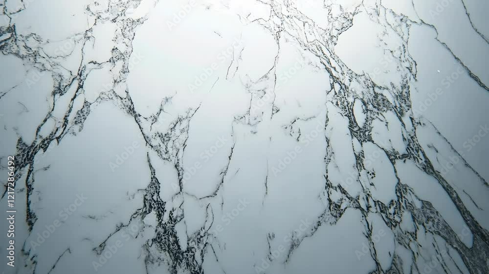 Poster marble surface showcasing intricate veining patterns in light tones and subtle dark streaks ideal fo