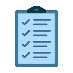Fototapeta premium Item List Icon Style