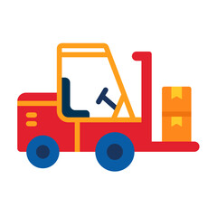 Forklift Icon Style