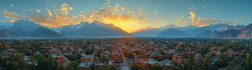 Obraz premium Oben gesehenes Panorama von Saarbrücken mit historischem Rathaus und Johanneskirche