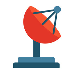 Satellite Dish Icon Style