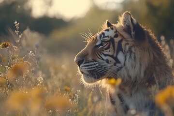 Wildlife nature photography of tiger 