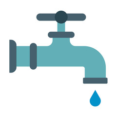 Water Tap Icon Style