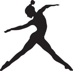 Gymnast Silhouette