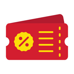 Discount Coupons Icon Style