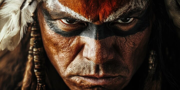 Native American Chief Portrait