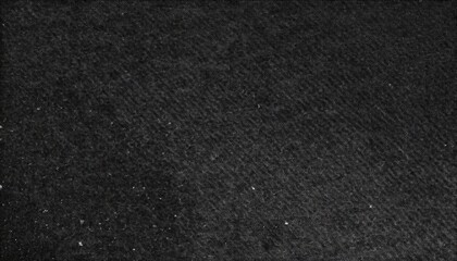 Obraz premium dark textured fabric background with subtle noise, rough textile pattern, monochrome black cloth surface, vintage grunge material for design