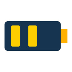 Medium Battery Icon Style