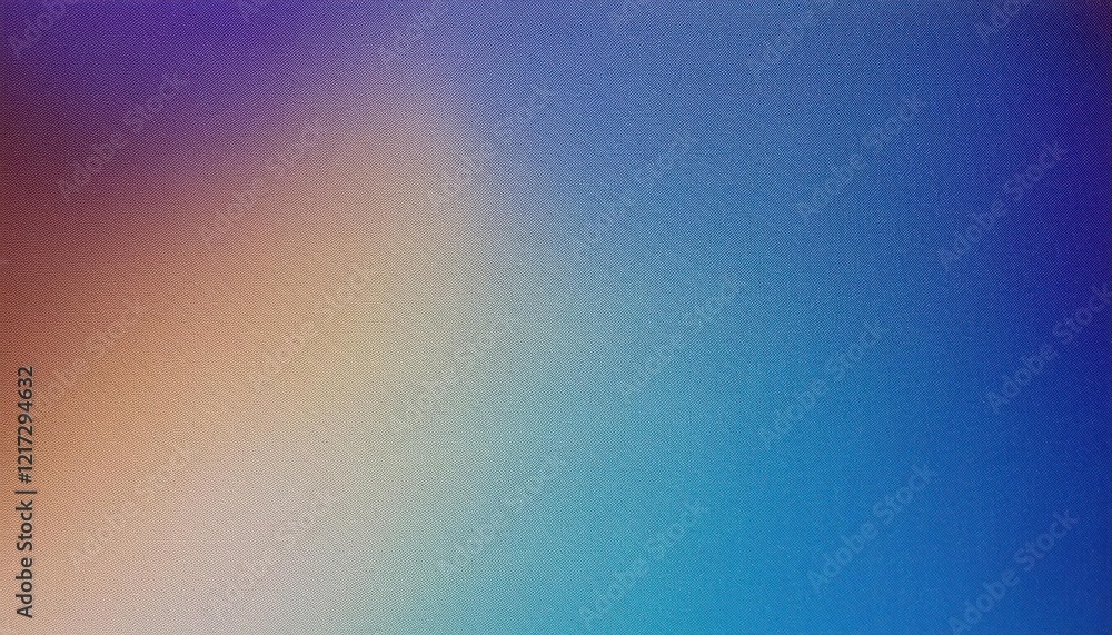 Poster gradient abstract textured background with soft pastel tones transitioning to vivid blue and purple 
