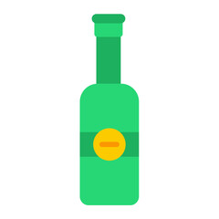 Beer Bottles Icon Style