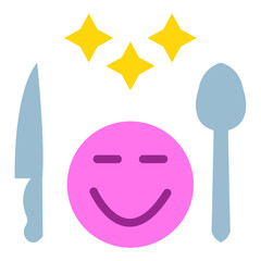 Free Meals Icon Style