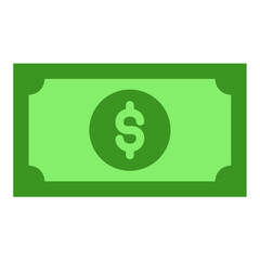Dollar Bills Icon Style