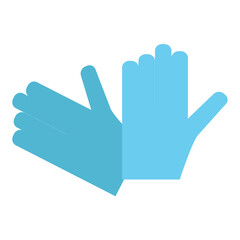 Gloves Icon Style