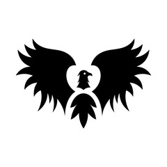 Eagle Vector Logo Design Template