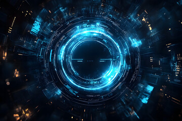 Fototapeta premium Cyber security HD backgrounds & wallpapers for your devices. Generative AI