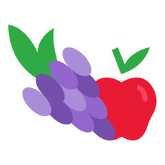 Fruits Icon Style