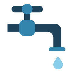 Water Tap Icon Style